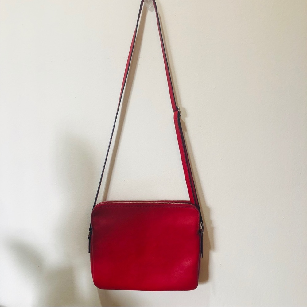 Banana Republic Red Crossbody Purse